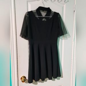 Milreason 1950s vintage gothic Womens Dress - Size Large